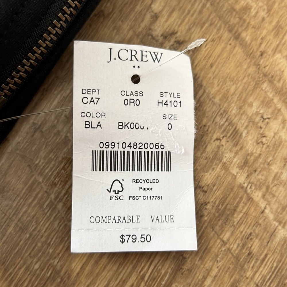 J. Crew Factory Black Gigi Pant Size 0 - Picture 4 of 7